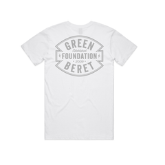GBF Badge Tee - Back Gray Print
