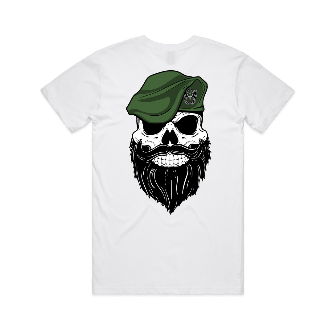 GBF Bearded Bastard Tee - White