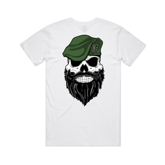 GBF Bearded Bastard Tee - White