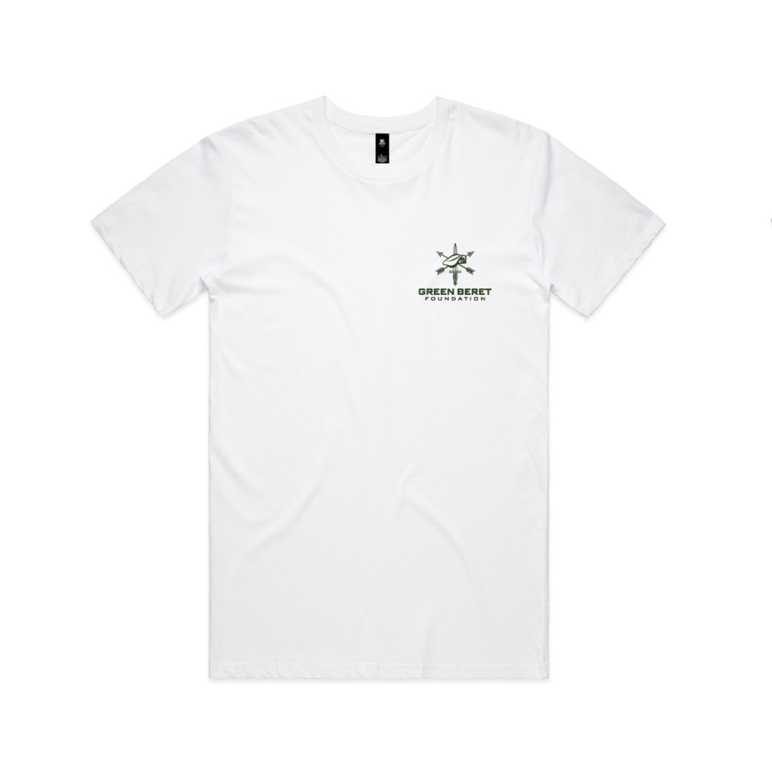 GBF Bearded Bastard Tee - White