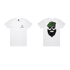 GBF Bearded Bastard Tee - White