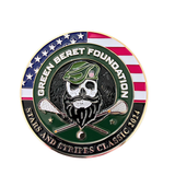 Green Beret Foundation Stars & Stripes Classic Challenge Coin