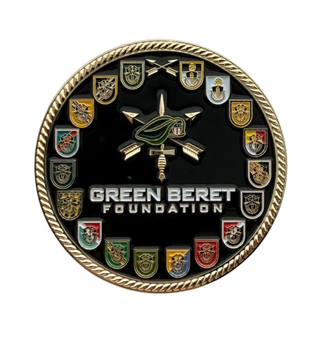 US Army Special Forces Flashes Coin