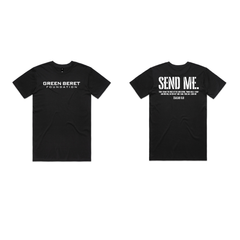 Send Me Tee - White Print
