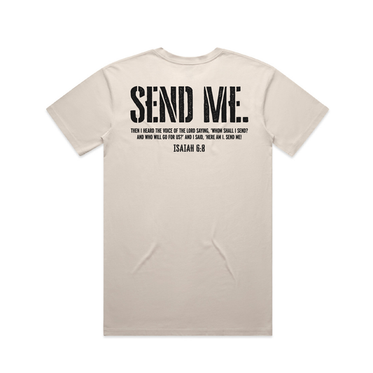 Send Me Tee - Bone