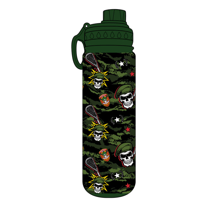 Green Beret Tigerstripe Camo 24oz Stainless Steel Water Bottle
