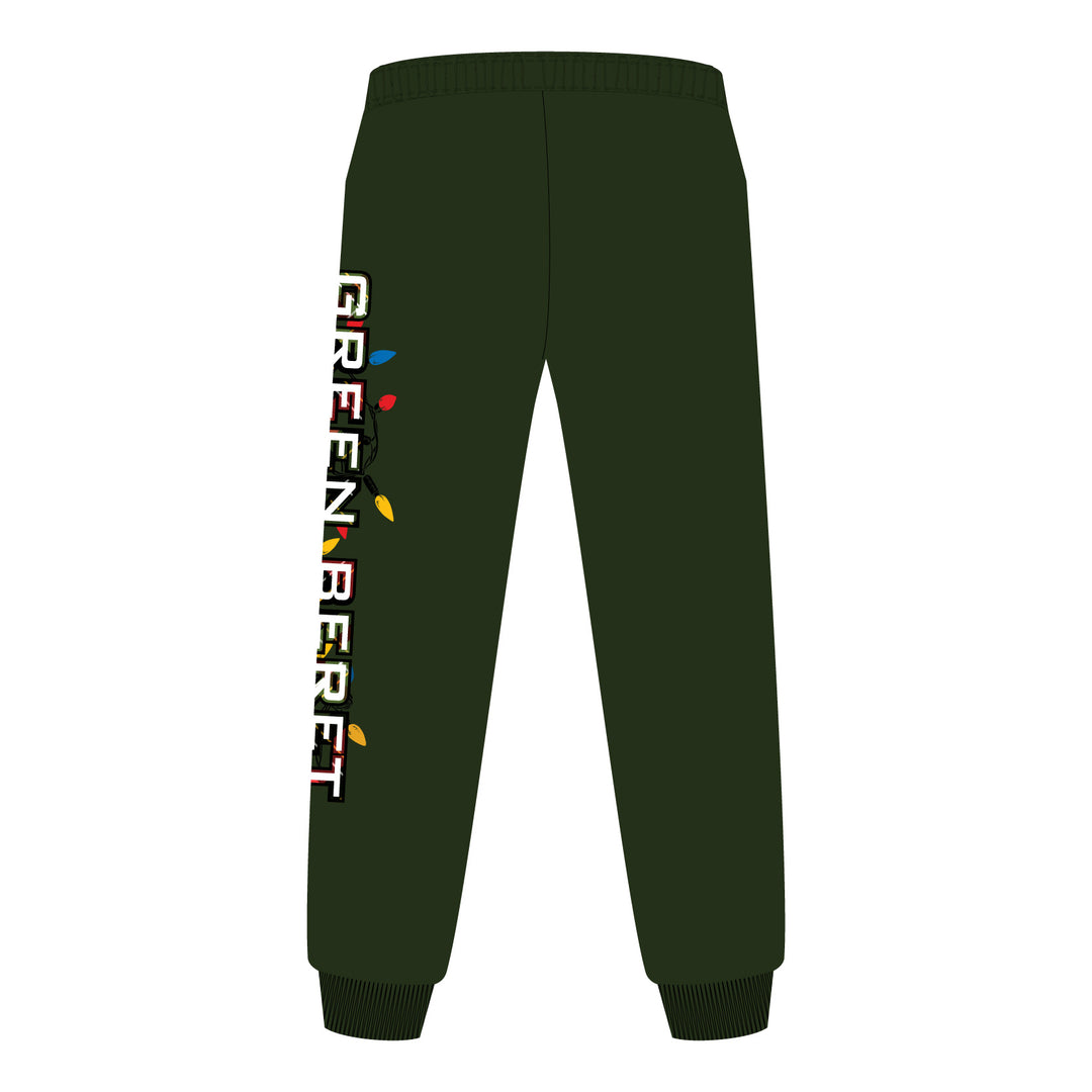 Youth & Adult Green Beret Bearded Bastards Holiday Jogger Pant