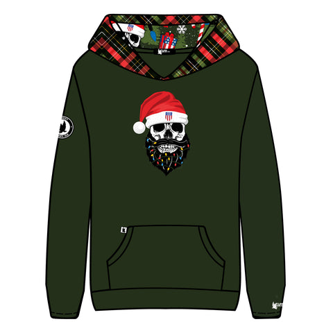 Youth & Adult Green Beret Bearded Bastards Holiday Hoodie