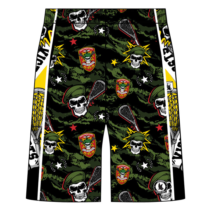 Boys & Mens Green Beret Tigerstripe Camo Short