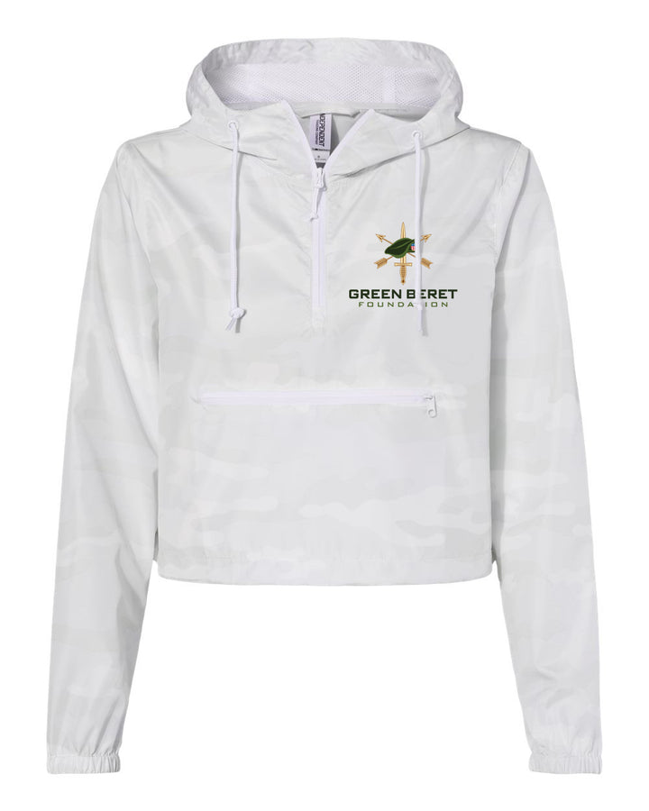 GBF Women's Lightweight Crop Windbreaker