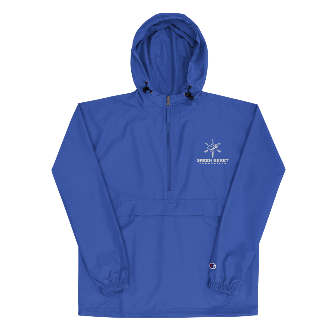 GBF Embroidered Champion Packable Jacket