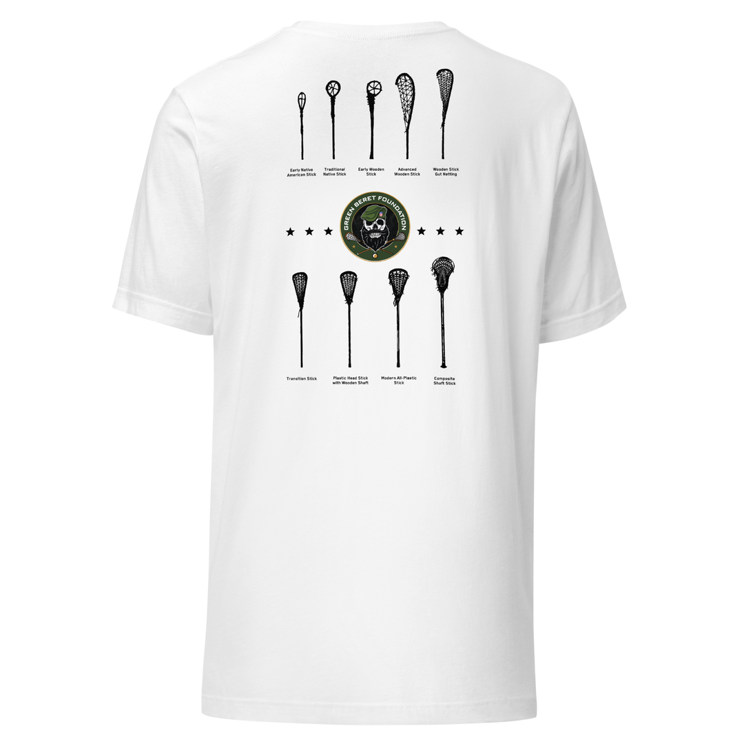 Stars & Stripes Classic: Evolution of Lacrosse T-Shirt