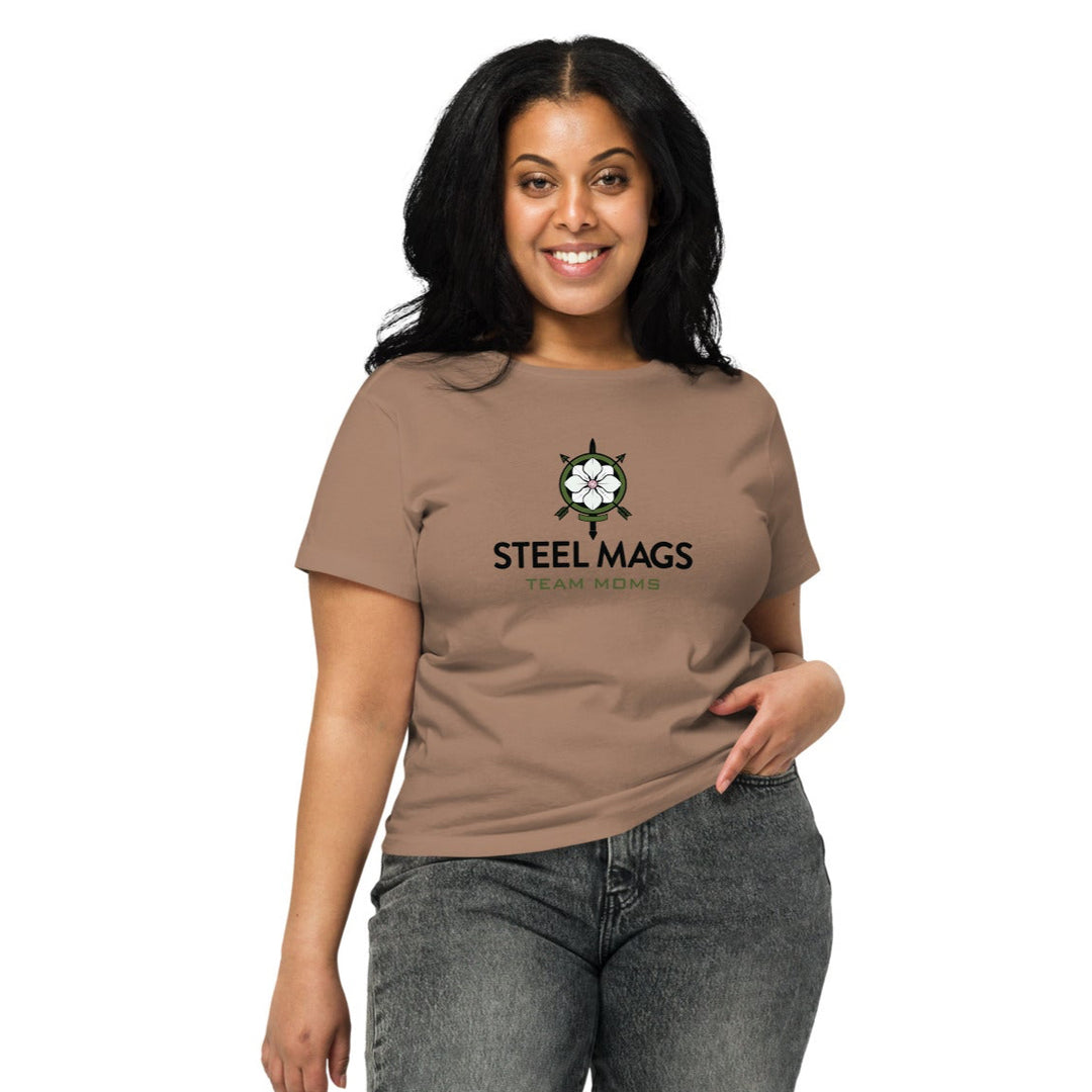 Steel Mags Team Moms high-waisted t-shirt