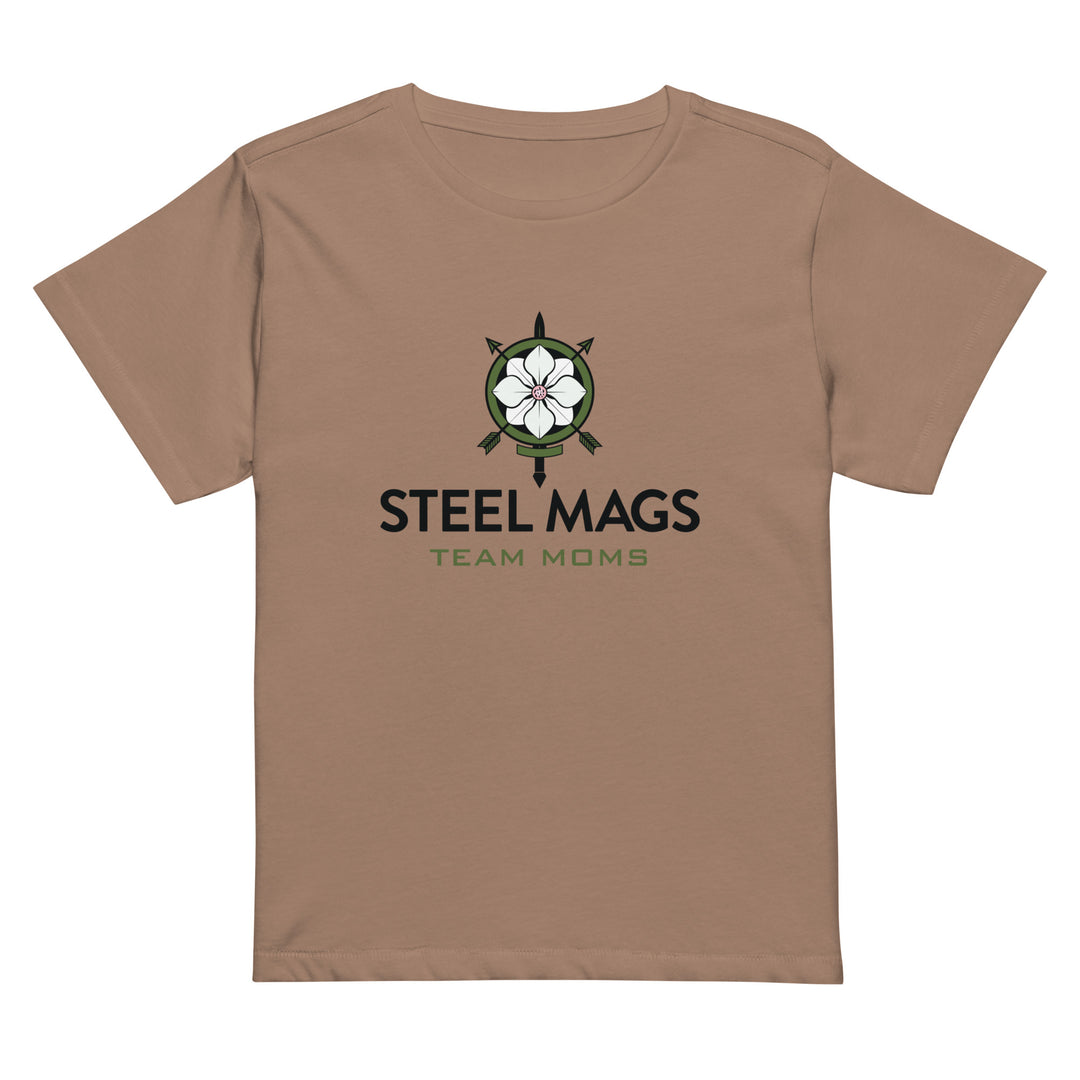 Steel Mags Team Moms high-waisted t-shirt