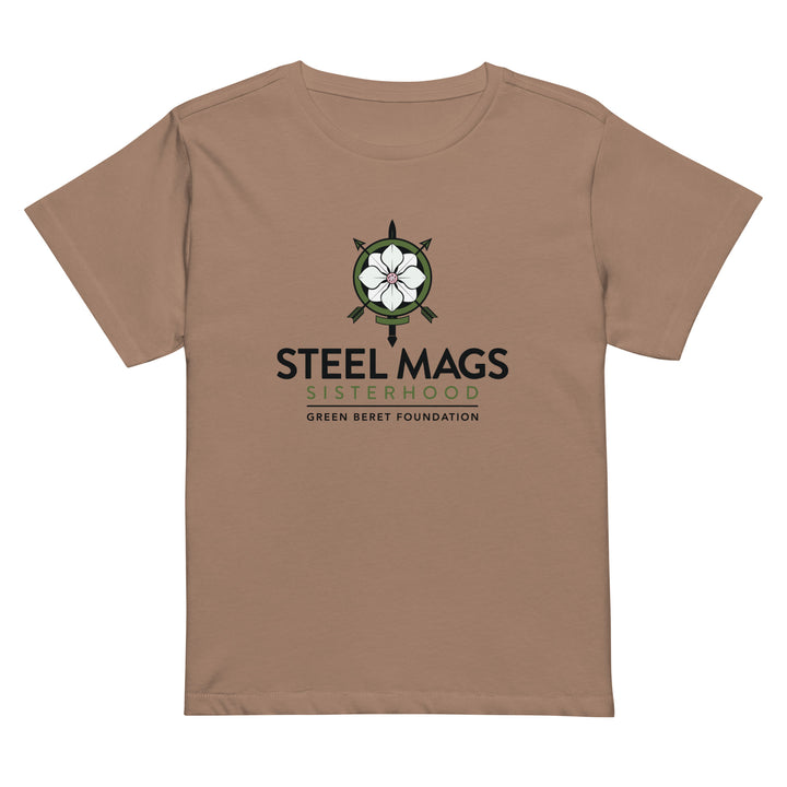 Steel Mags Sisterhood high-waisted t-shirt