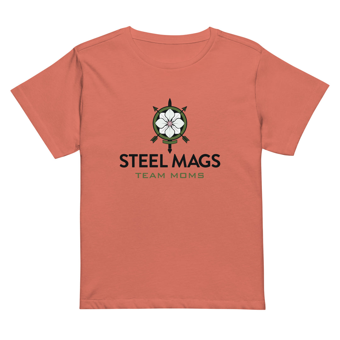 Steel Mags Team Moms high-waisted t-shirt