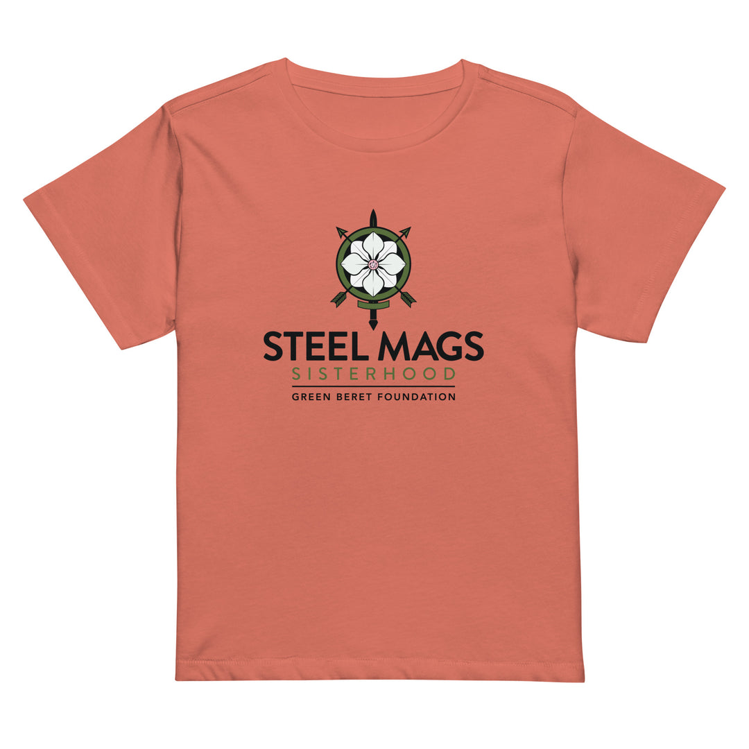 Steel Mags Sisterhood high-waisted t-shirt