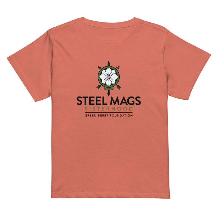 Steel Mags Sisterhood high-waisted t-shirt