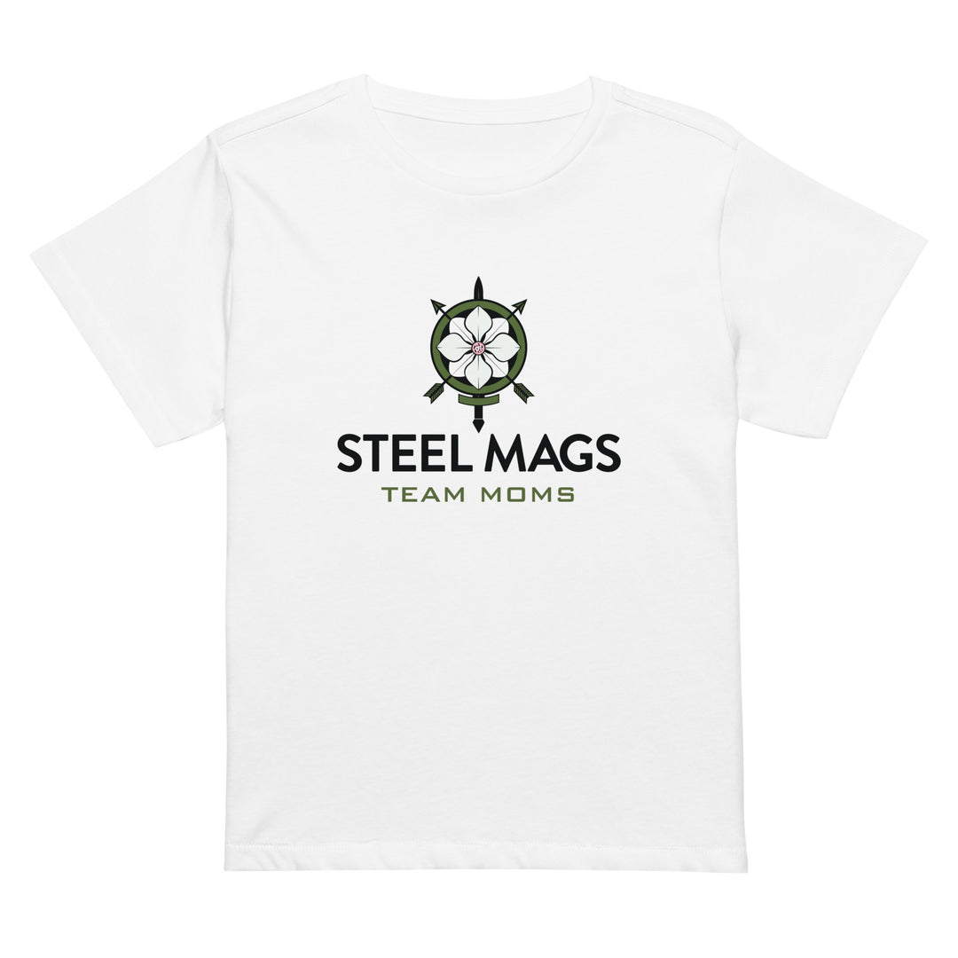 Steel Mags Team Moms high-waisted t-shirt