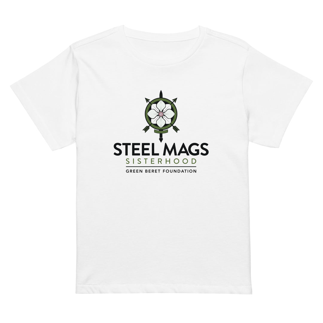 Steel Mags Sisterhood high-waisted t-shirt