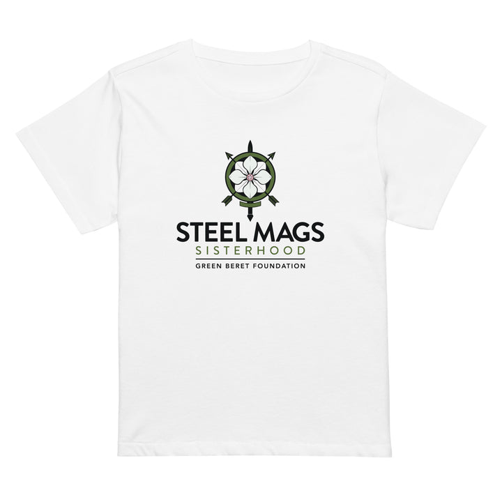 Steel Mags Sisterhood high-waisted t-shirt