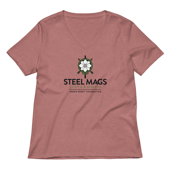 Steel Mags Sisterhood relaxed v-neck t-shirt