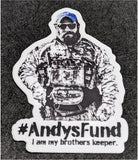 #AndysFund Decals